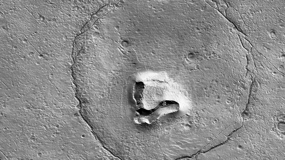Mars "bear" image aquired December 2022 HiRES JPL NASA Mars "bear" image aquired December 2022 HiRES JPL NASA
